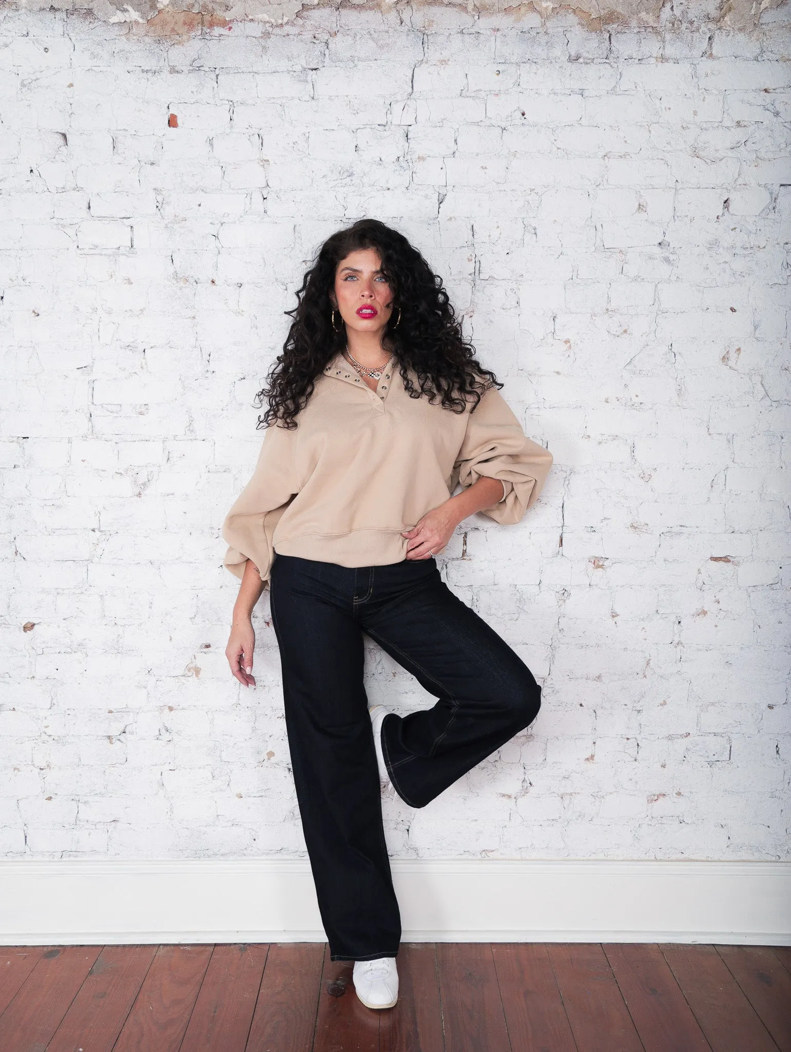 After Dusk Wide Leg Jeans