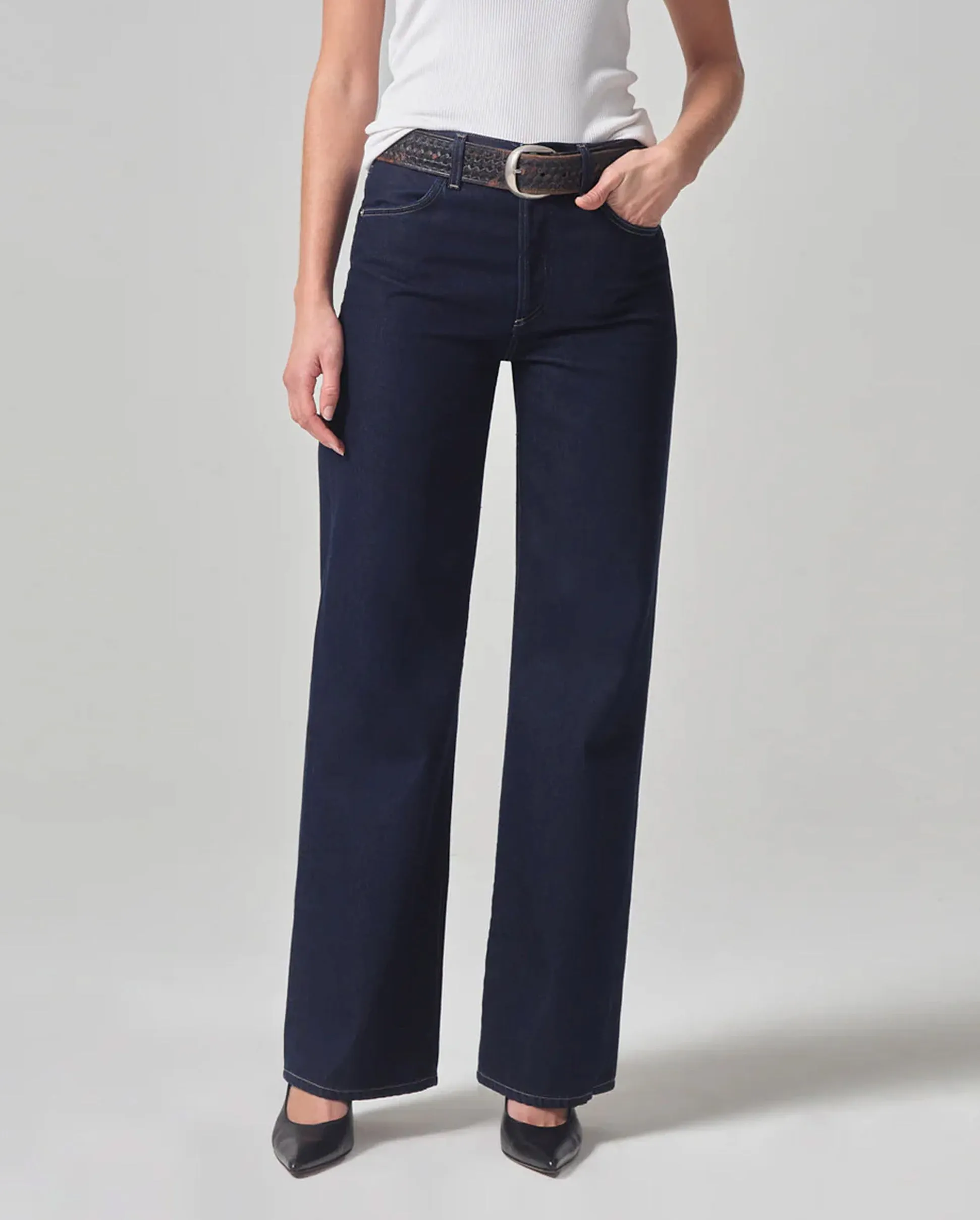 ANNINA HIGH RISE WIDE LEG / HUDSON