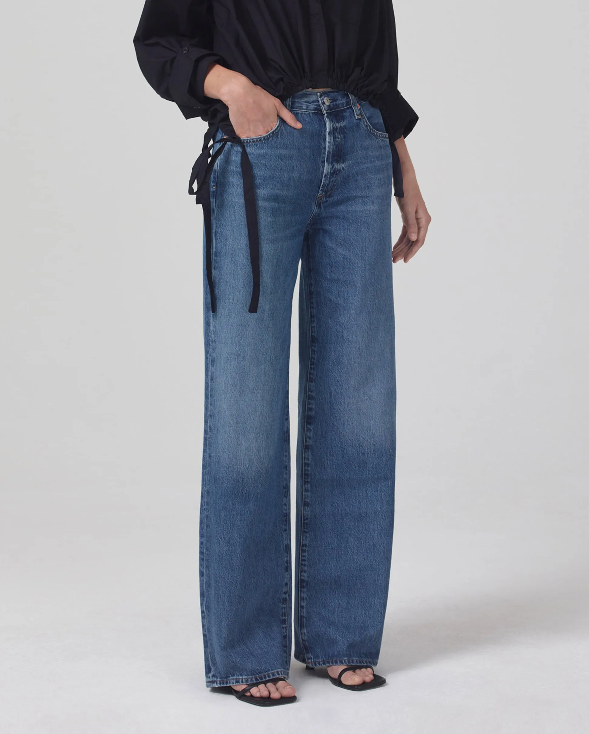 ANNINA HIGH RISE WIDE LEG / PINNACLE