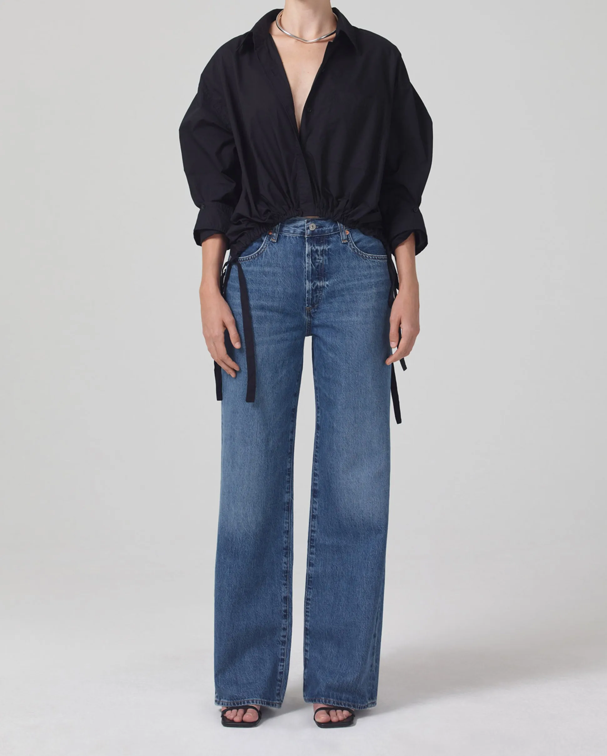 ANNINA HIGH RISE WIDE LEG / PINNACLE