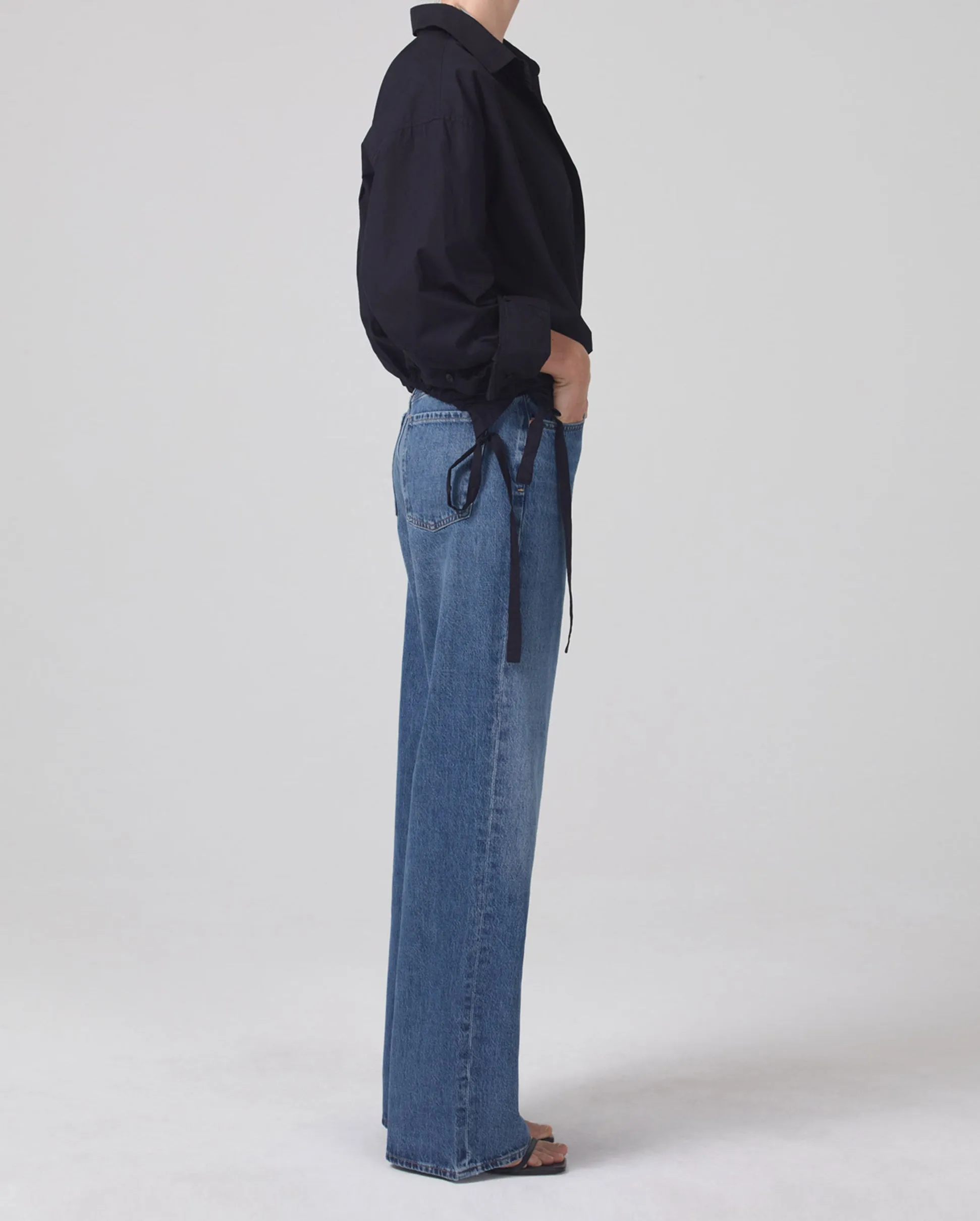 ANNINA HIGH RISE WIDE LEG / PINNACLE