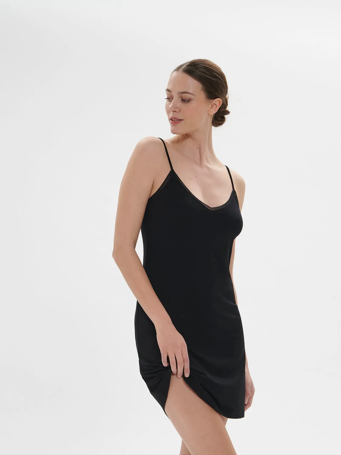 Aurore Nightdress - black