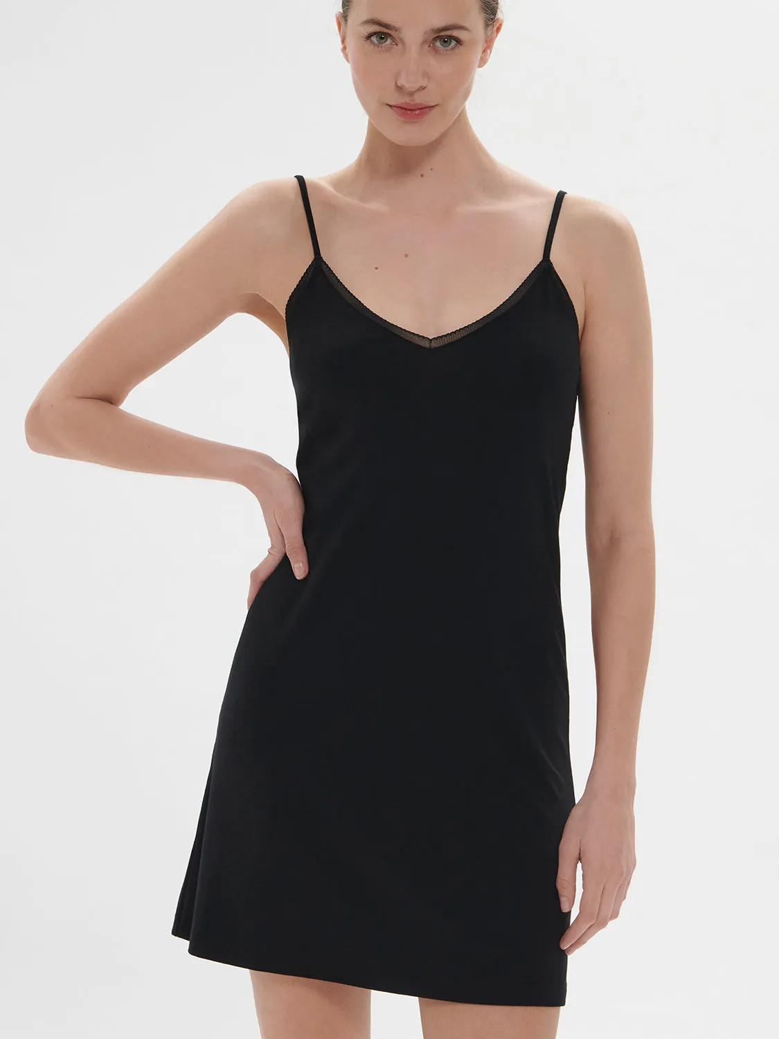 Aurore Nightdress - black