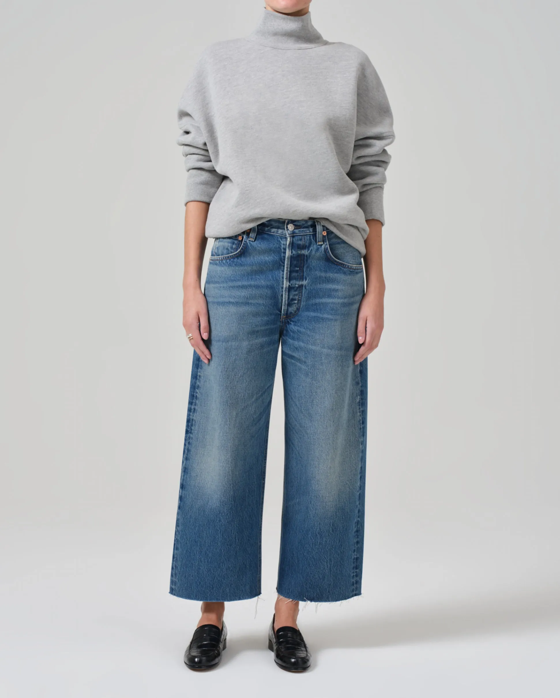 AYLA RAW HEM CROP / DOHENY