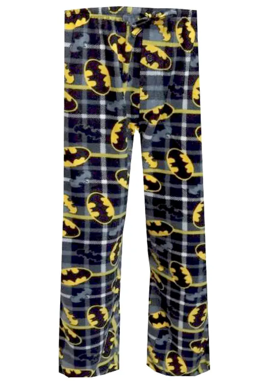 Batman Plaid Knit Pant