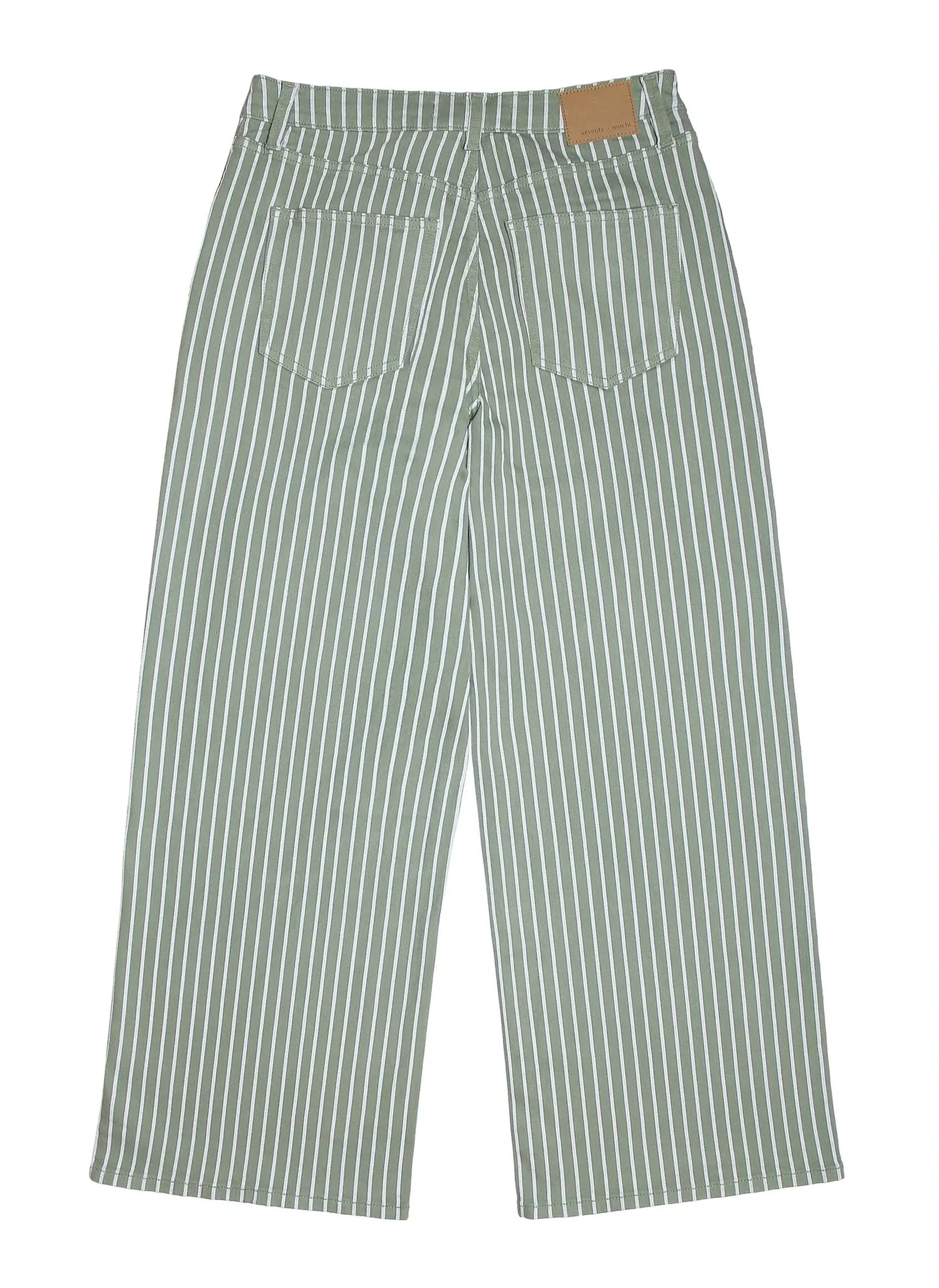 Blake Jean - Vintage Moss Wide Stripe