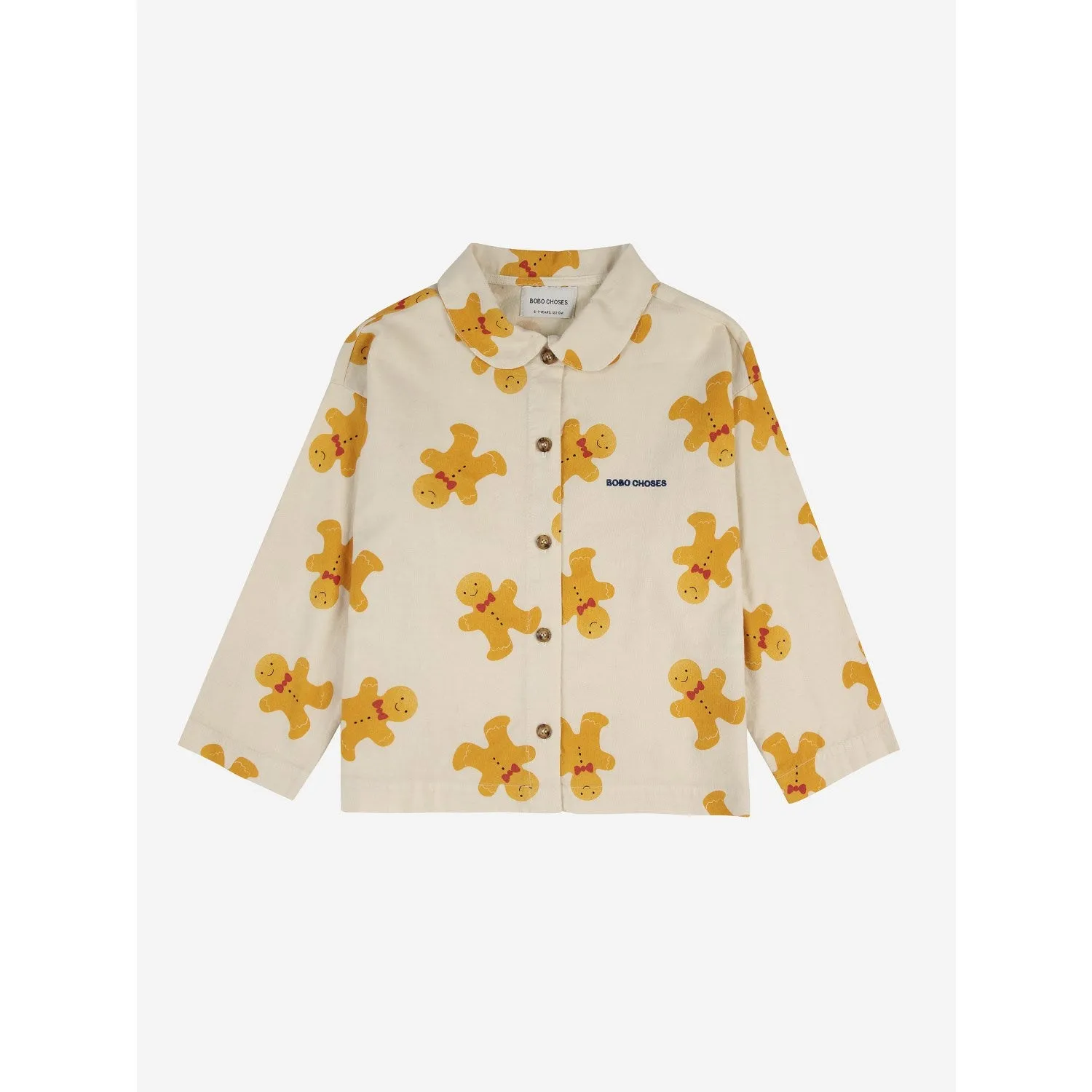 Bobo Choses Offwhite Gingerbread All Over Lounge Set