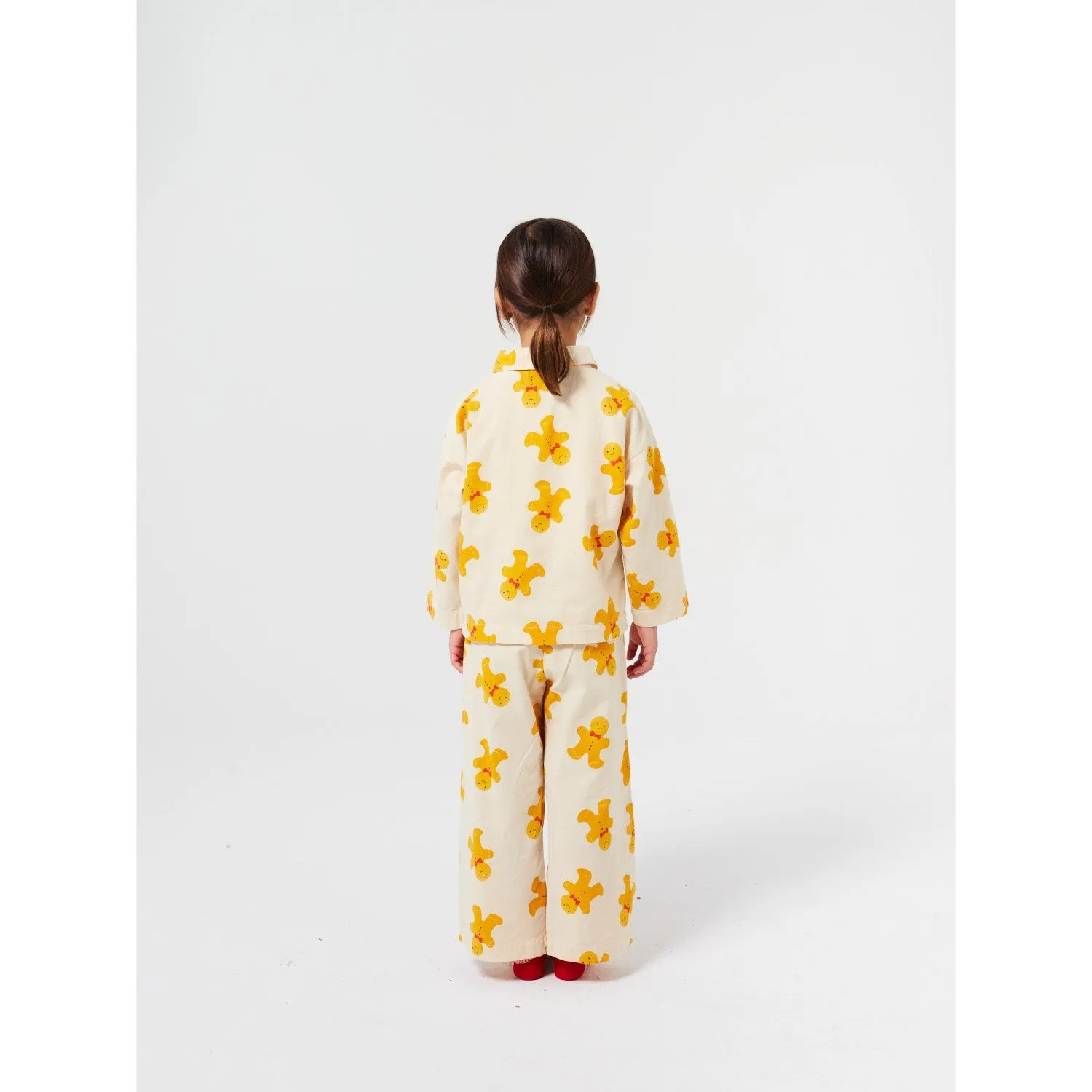 Bobo Choses Offwhite Gingerbread All Over Lounge Set
