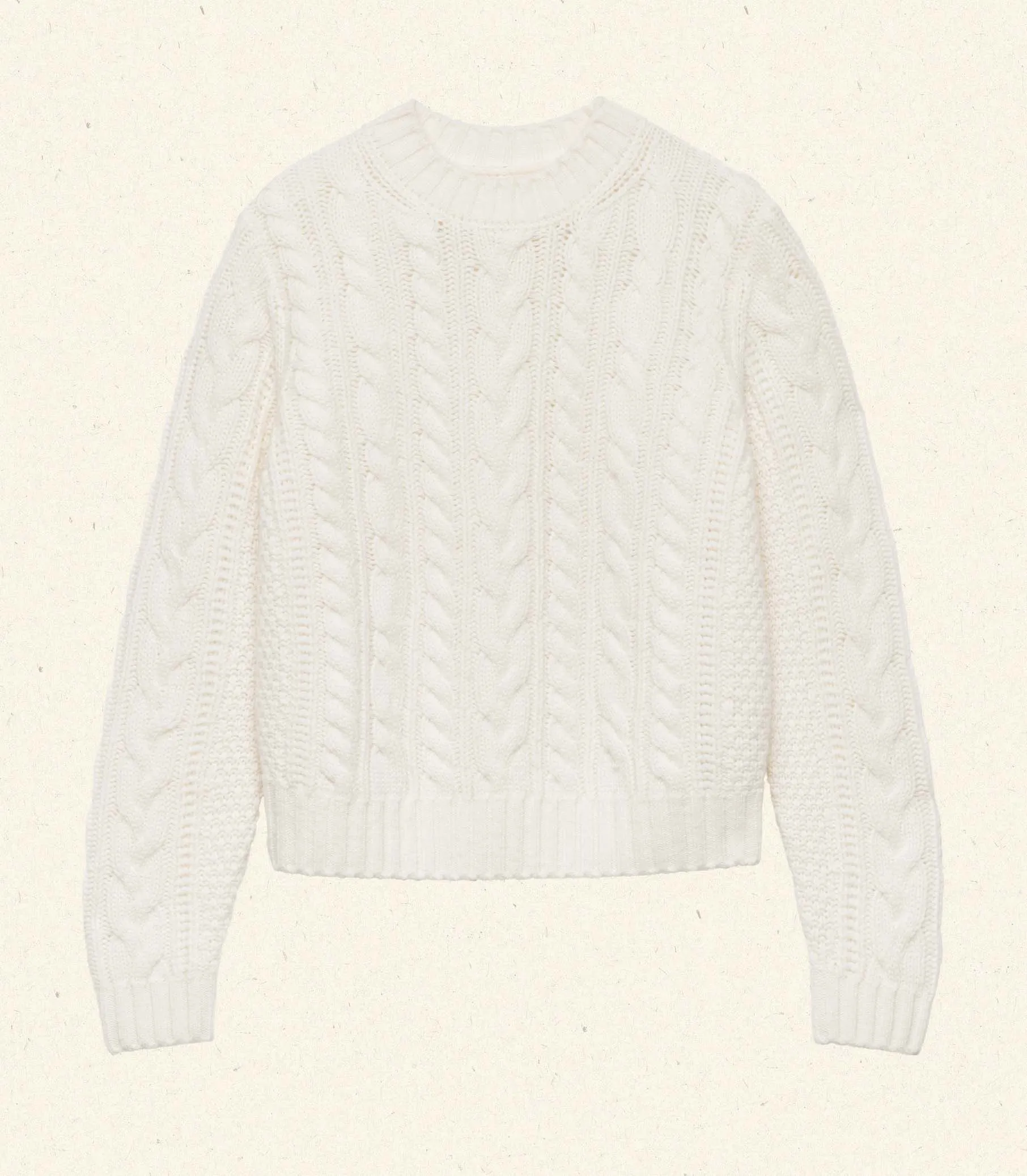 CARTWRIGHT CASHMERE SWEATER -- IVORY