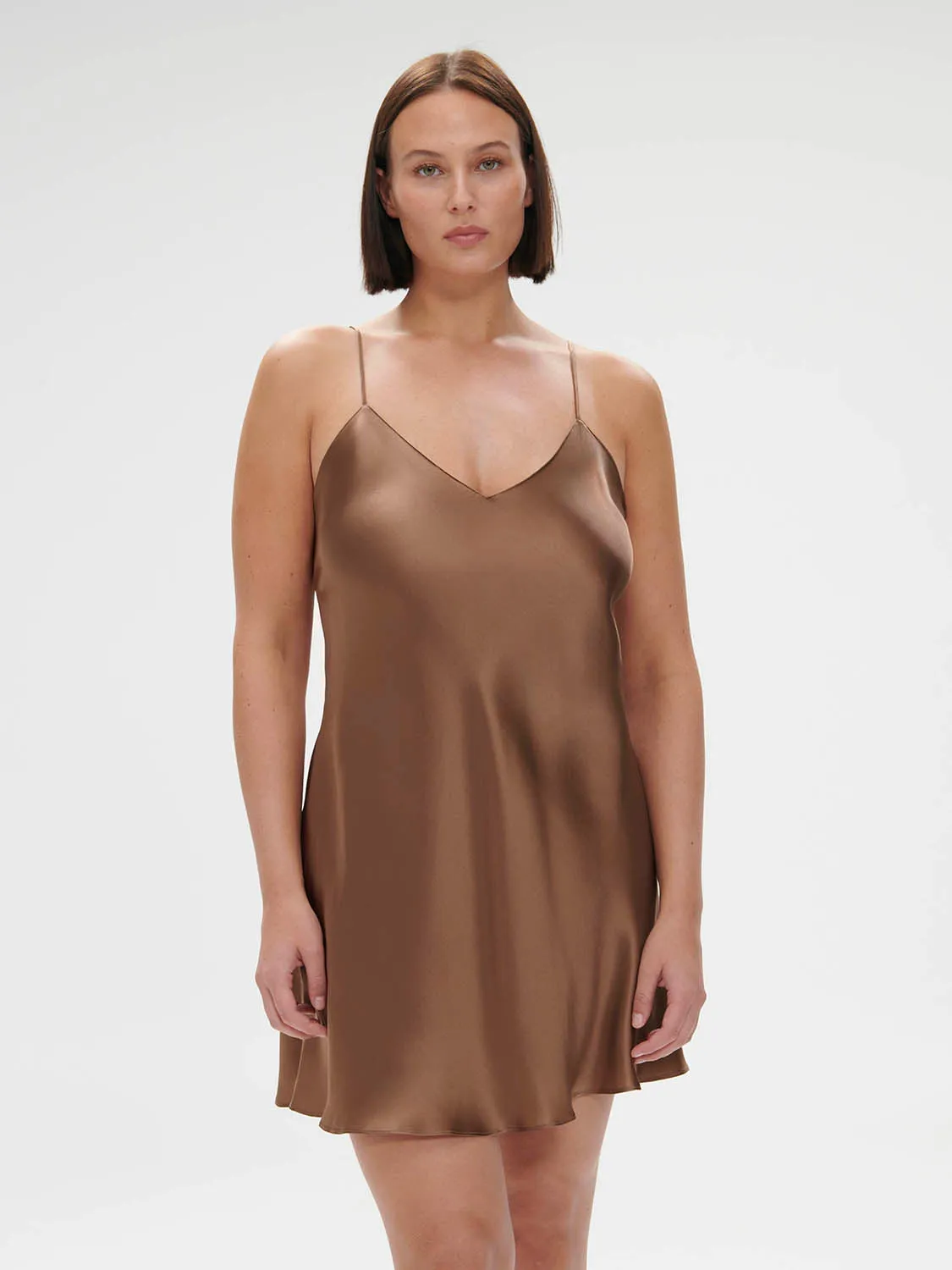 Dream Silk Dress - Macchiato
