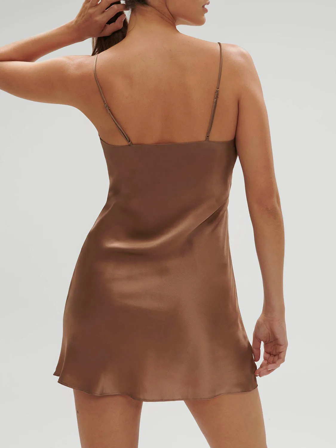 Dream Silk Dress - Macchiato