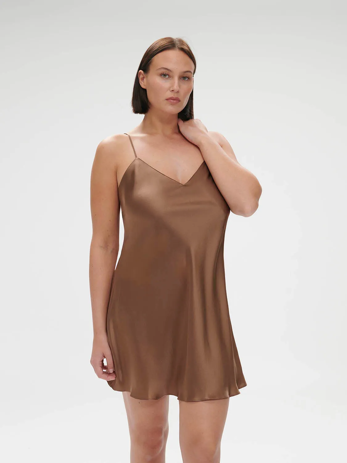 Dream Silk Dress - Macchiato