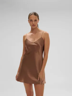 Dream Silk Dress - Macchiato