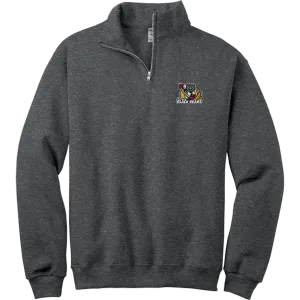 Dupage Black Bears NuBlend 1/4-Zip Cadet Collar Sweatshirt