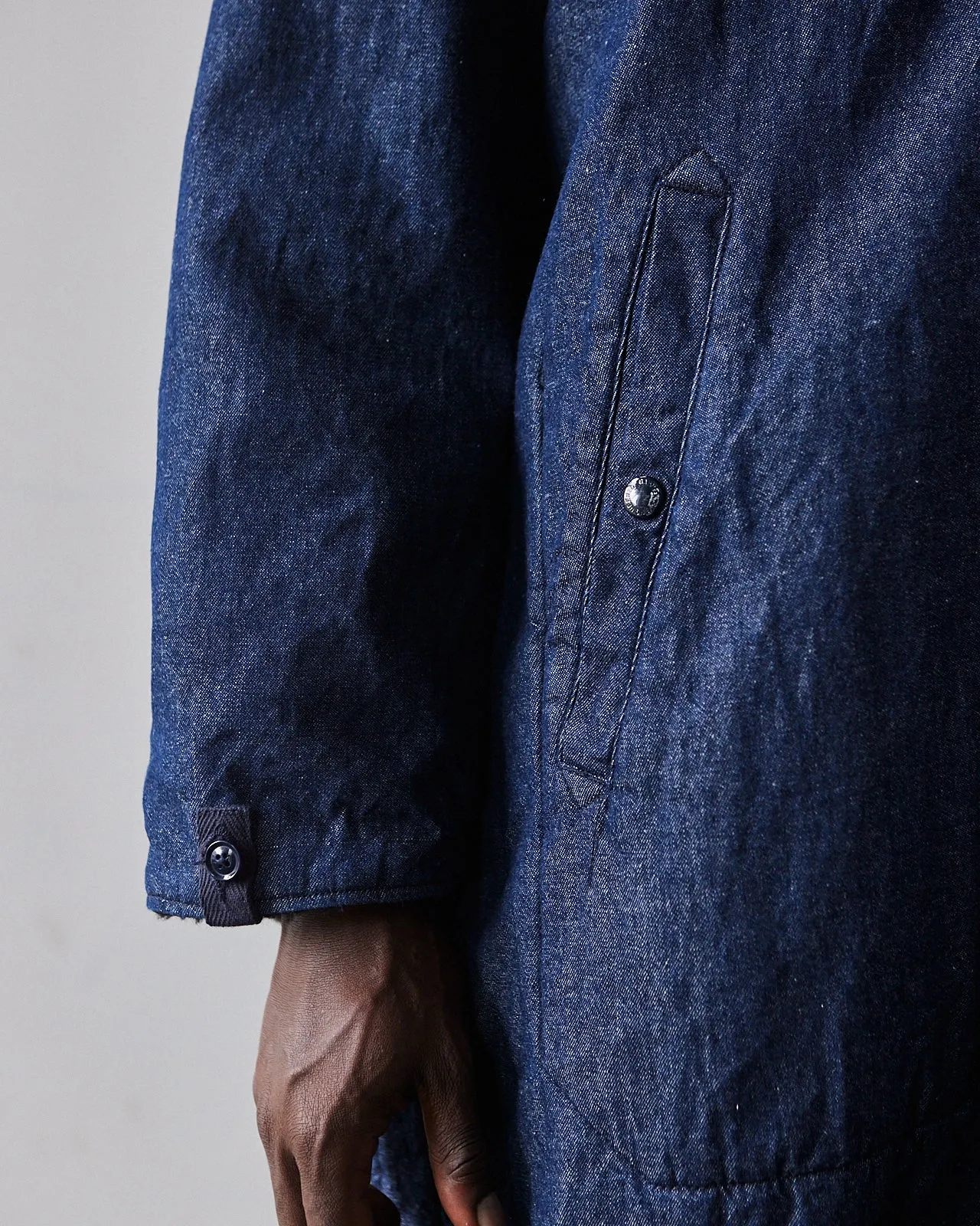 Engineered Garments 8oz Denim Liner Jacket, Indigo