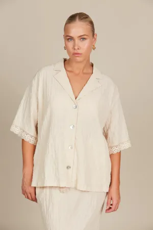 FLEUR SHIRT- CANVAS