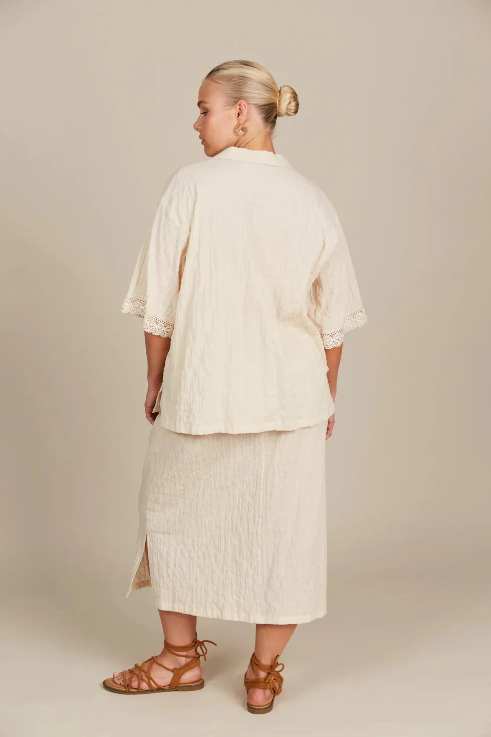 FLEUR SHIRT- CANVAS