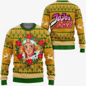 Giftngon - Dio Brando Ugly Christmas Sweater JoJo's Anime Xmas Hoodie For Kids