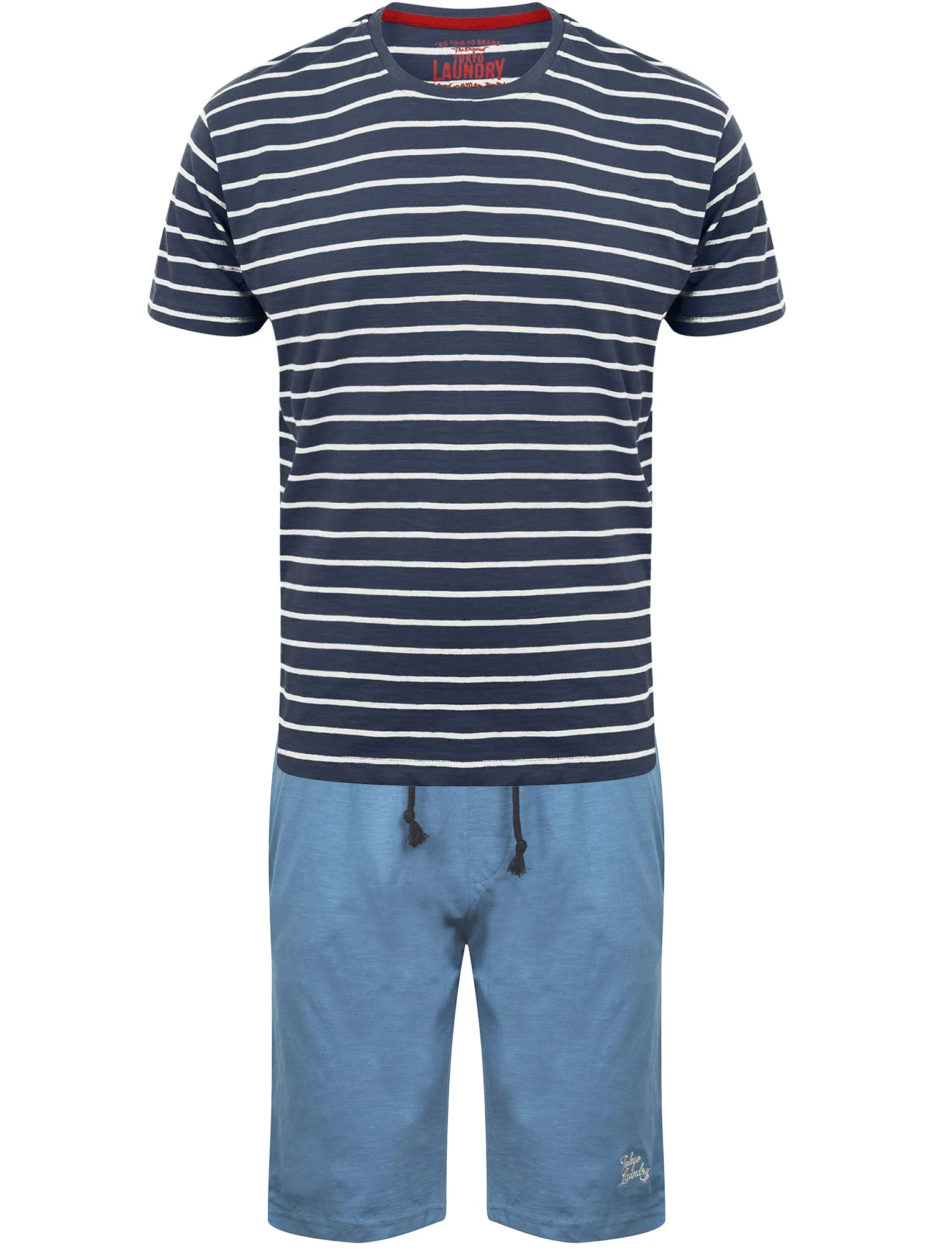 Gough 2pc Lounge Set in Midnight Blue / Federal Blue - Tokyo Laundry