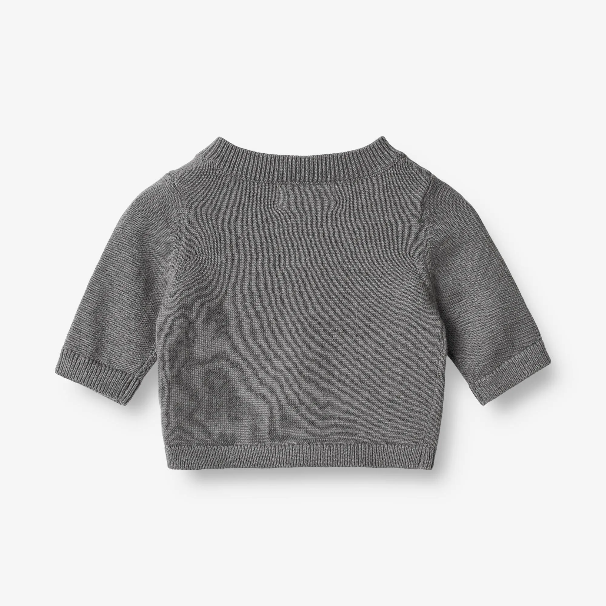 Knit Cardigan Sofus | Baby - autumn sky