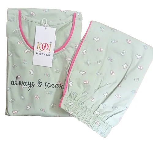 KOI SLEEPWEAR CUTE PRINTED NIGHTSUIT