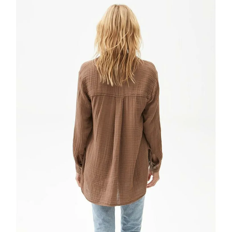 Leo Button Down Top