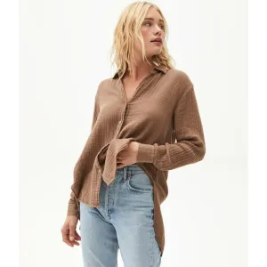 Leo Button Down Top