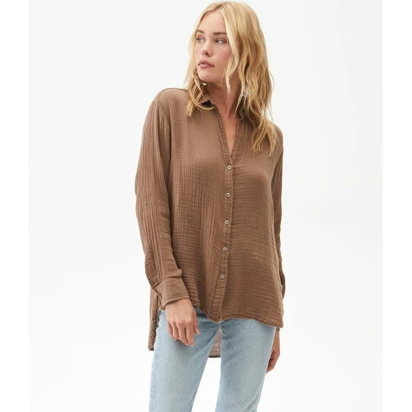 Leo Button Down Top