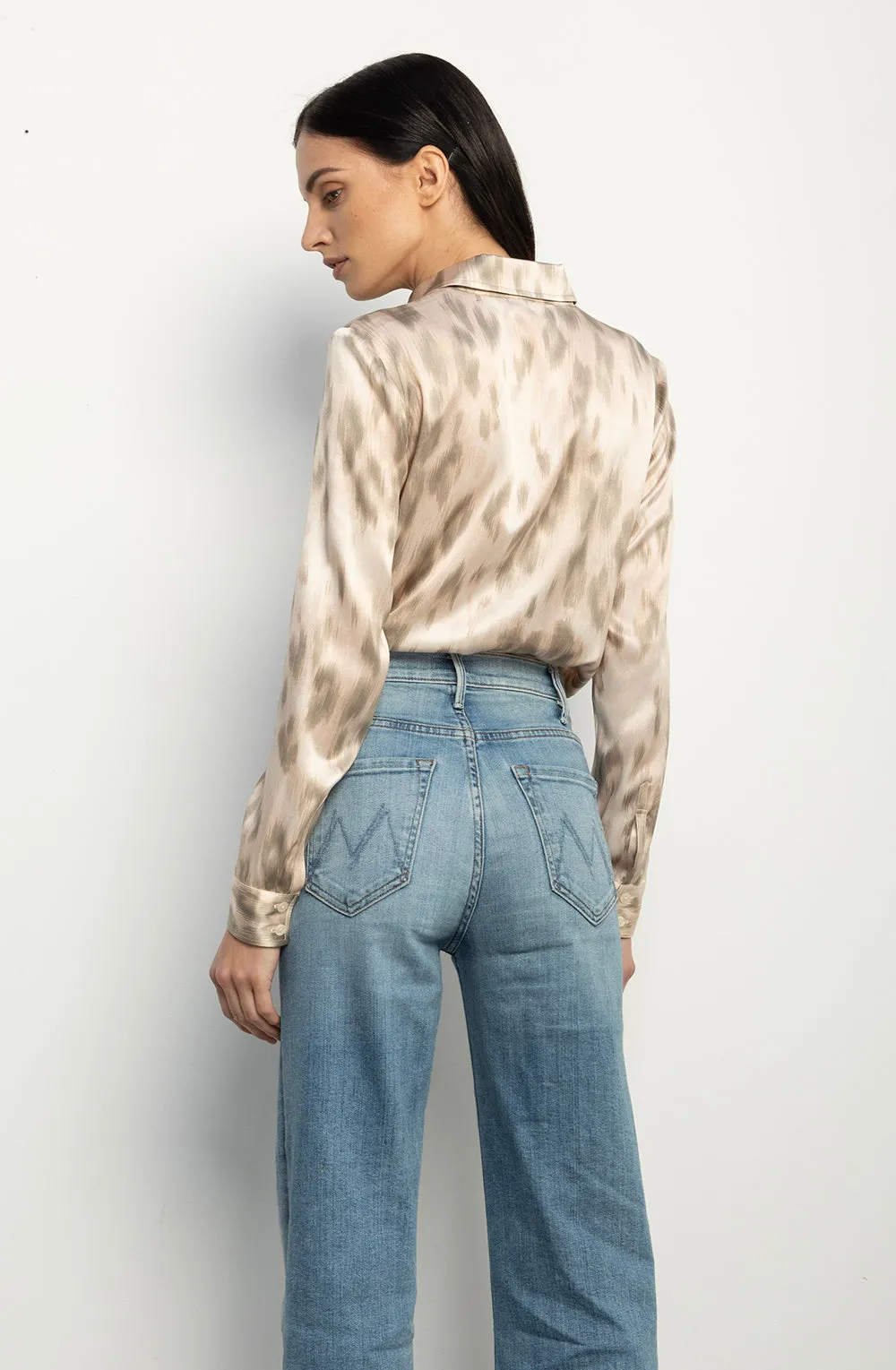 Long Sleeve Blouse   Nude Kitty
