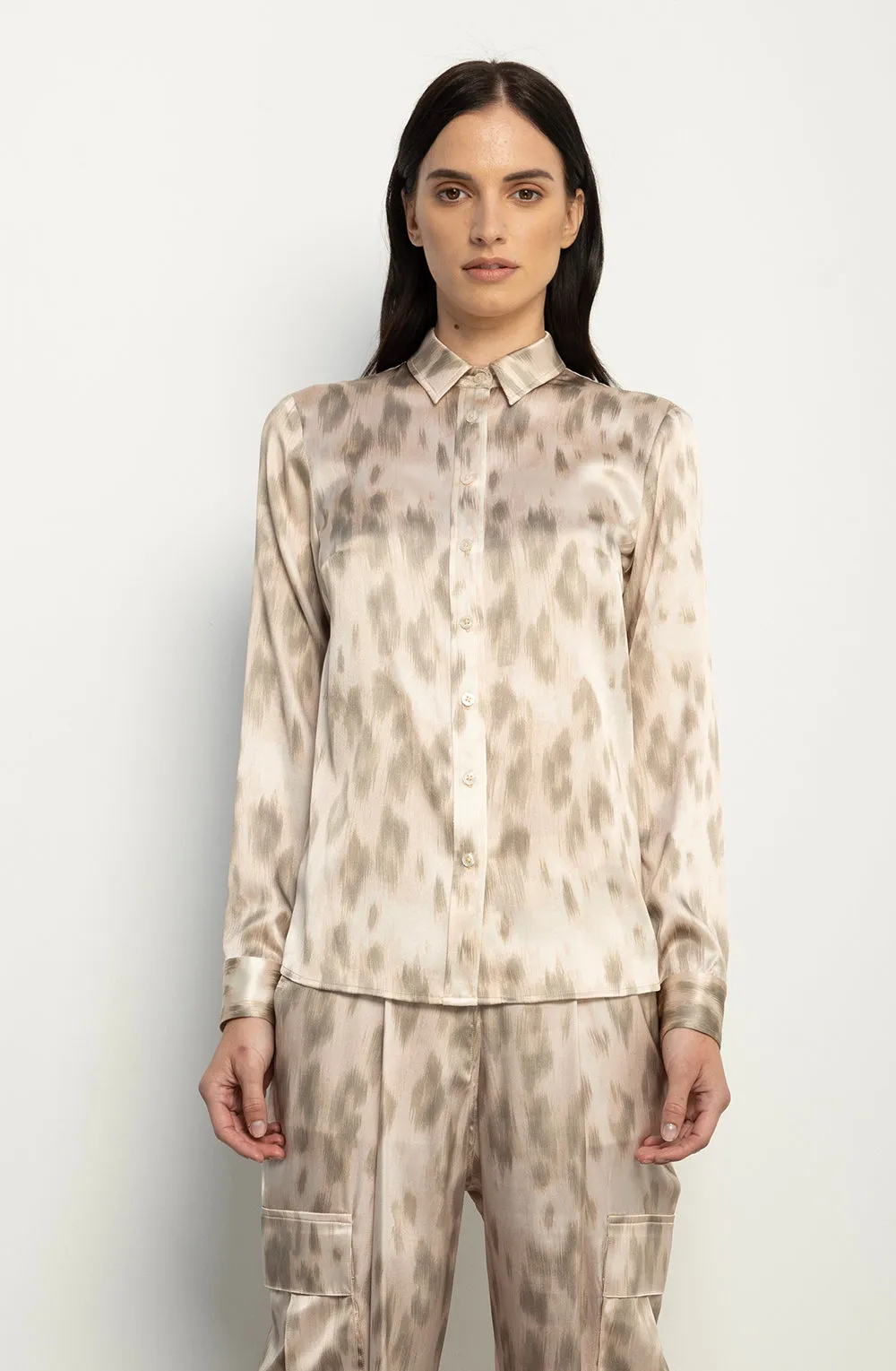 Long Sleeve Blouse   Nude Kitty