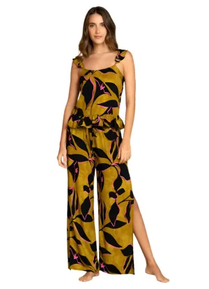 Maaji Electric Leaves Harper Sleeveless Pant Set