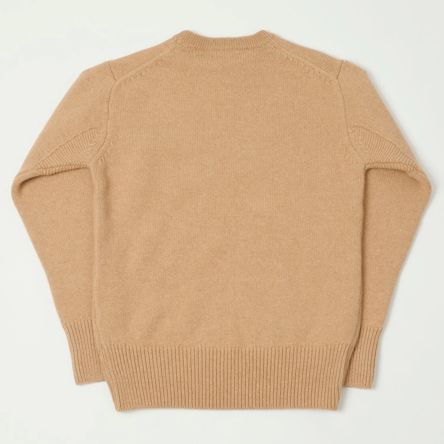 Merz b. Schwanen LOCC01 Knit Crew Neck Pullover - Toffee