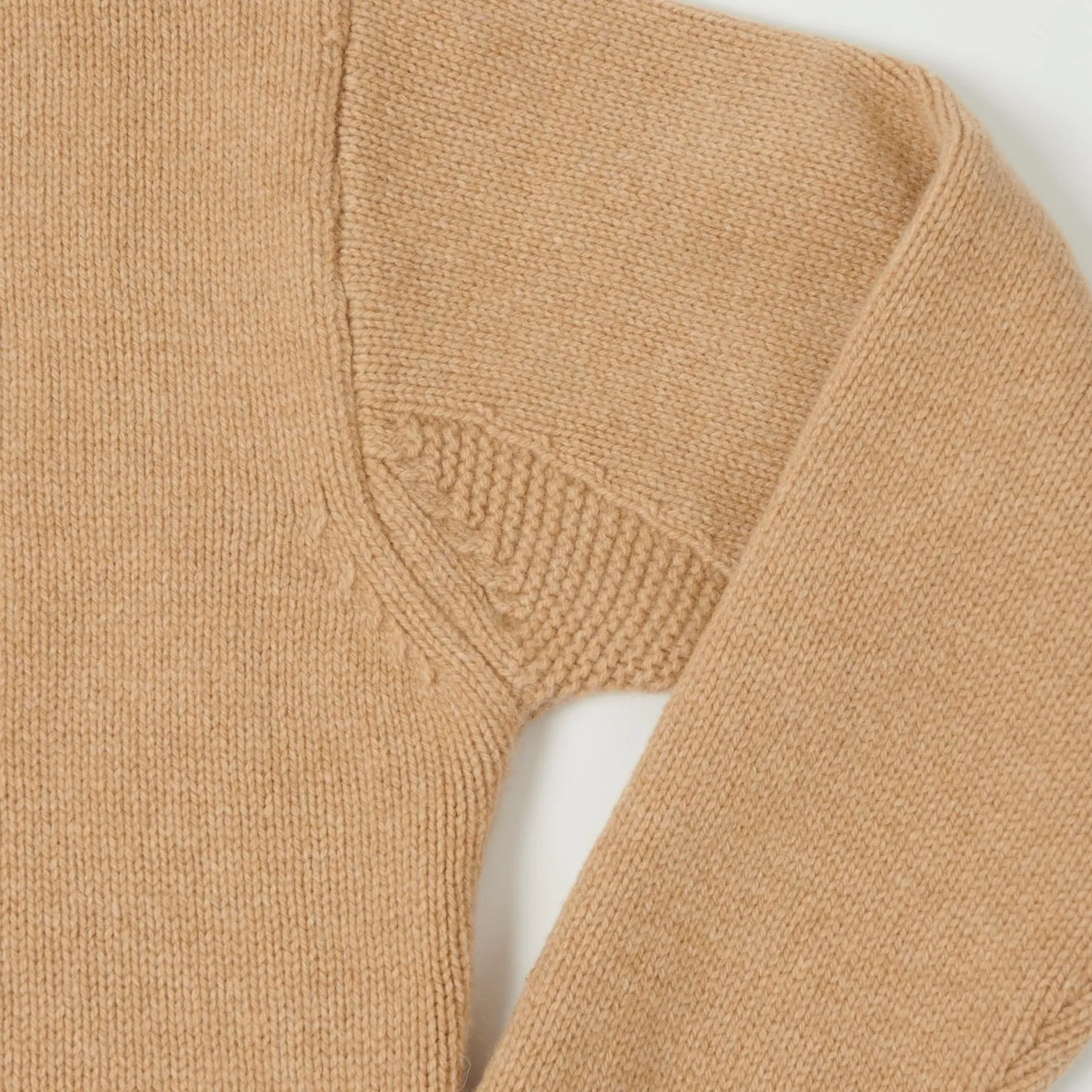 Merz b. Schwanen LOCC01 Knit Crew Neck Pullover - Toffee