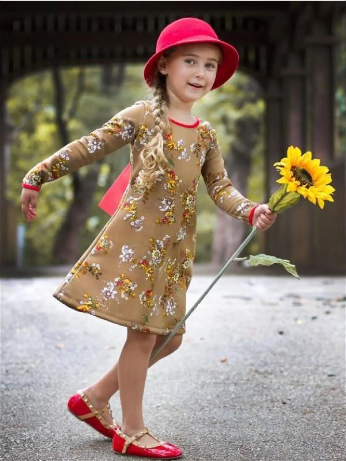 More Flowers, Less Drama A-Line Dress