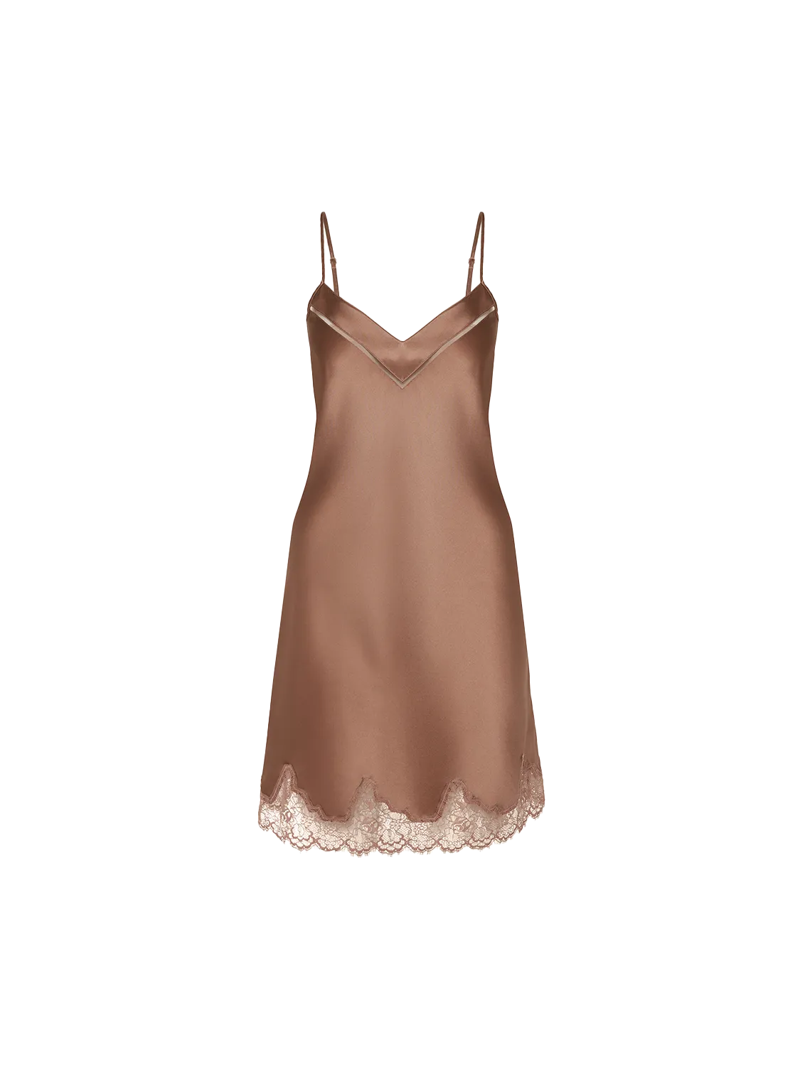 Nocturne Silk Dress - Macchiato