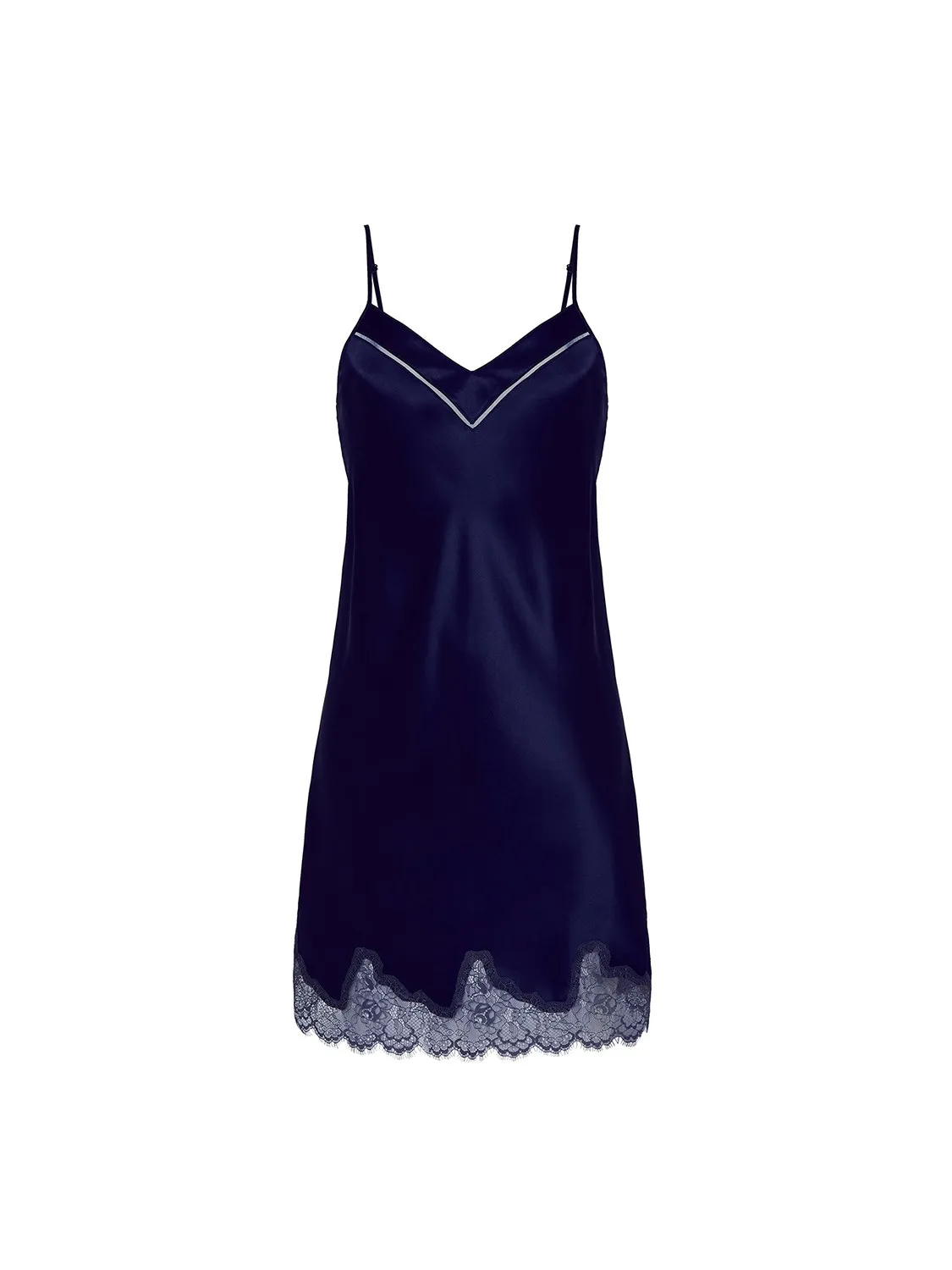 Nocturne Silk Dress - Midnight