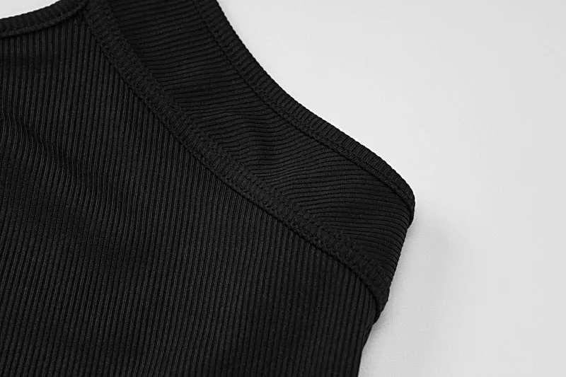 One Shoulder Strappy Jumpsuit
