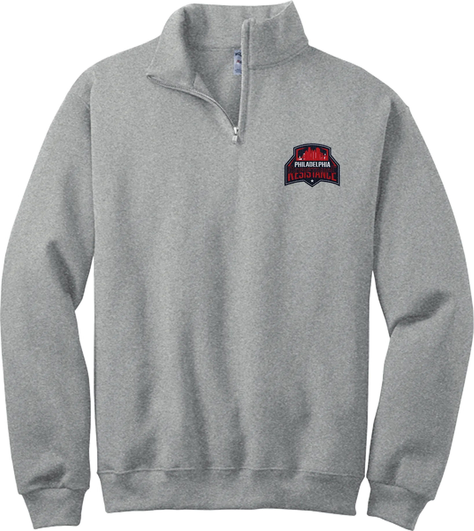 Philadelphia Resistance NuBlend 1/4-Zip Cadet Collar Sweatshirt