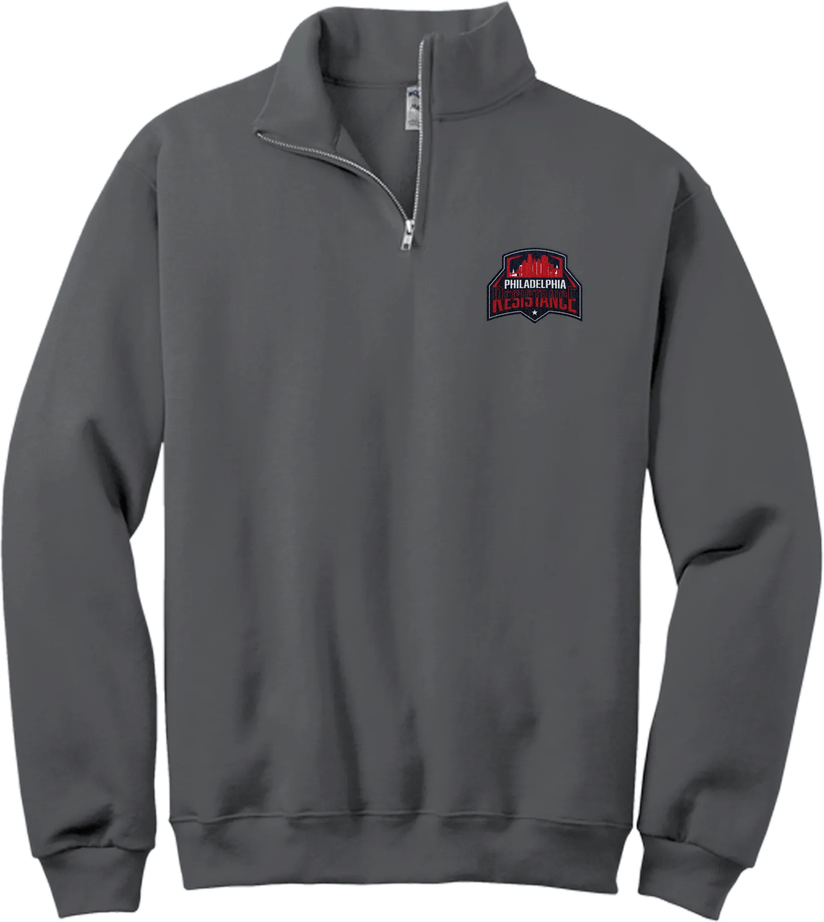 Philadelphia Resistance NuBlend 1/4-Zip Cadet Collar Sweatshirt