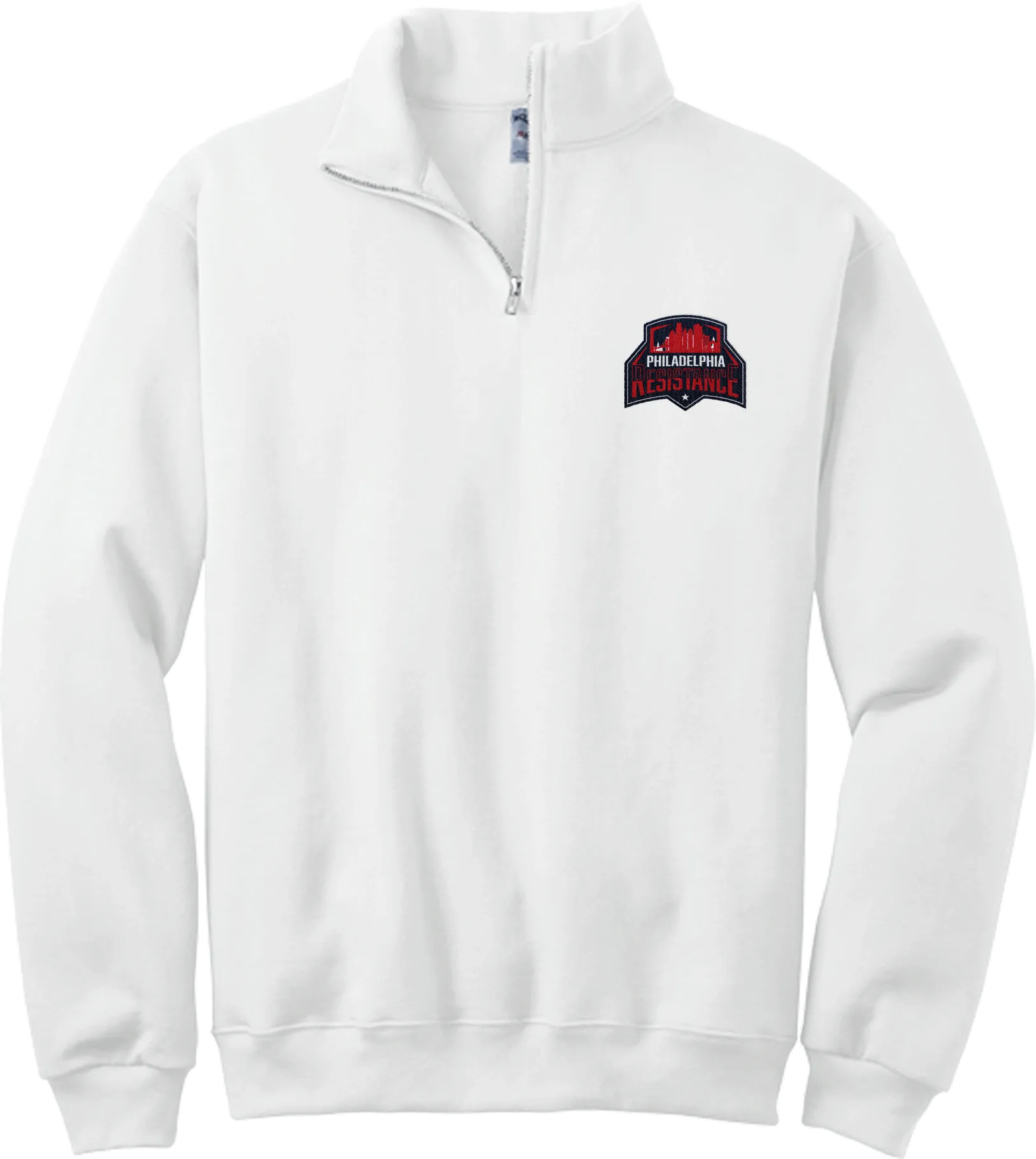 Philadelphia Resistance NuBlend 1/4-Zip Cadet Collar Sweatshirt