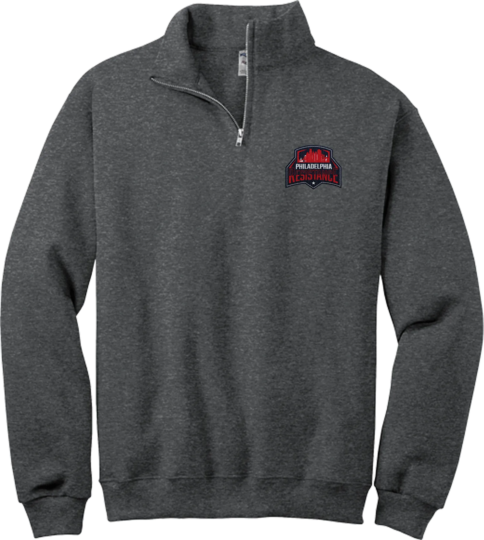Philadelphia Resistance NuBlend 1/4-Zip Cadet Collar Sweatshirt