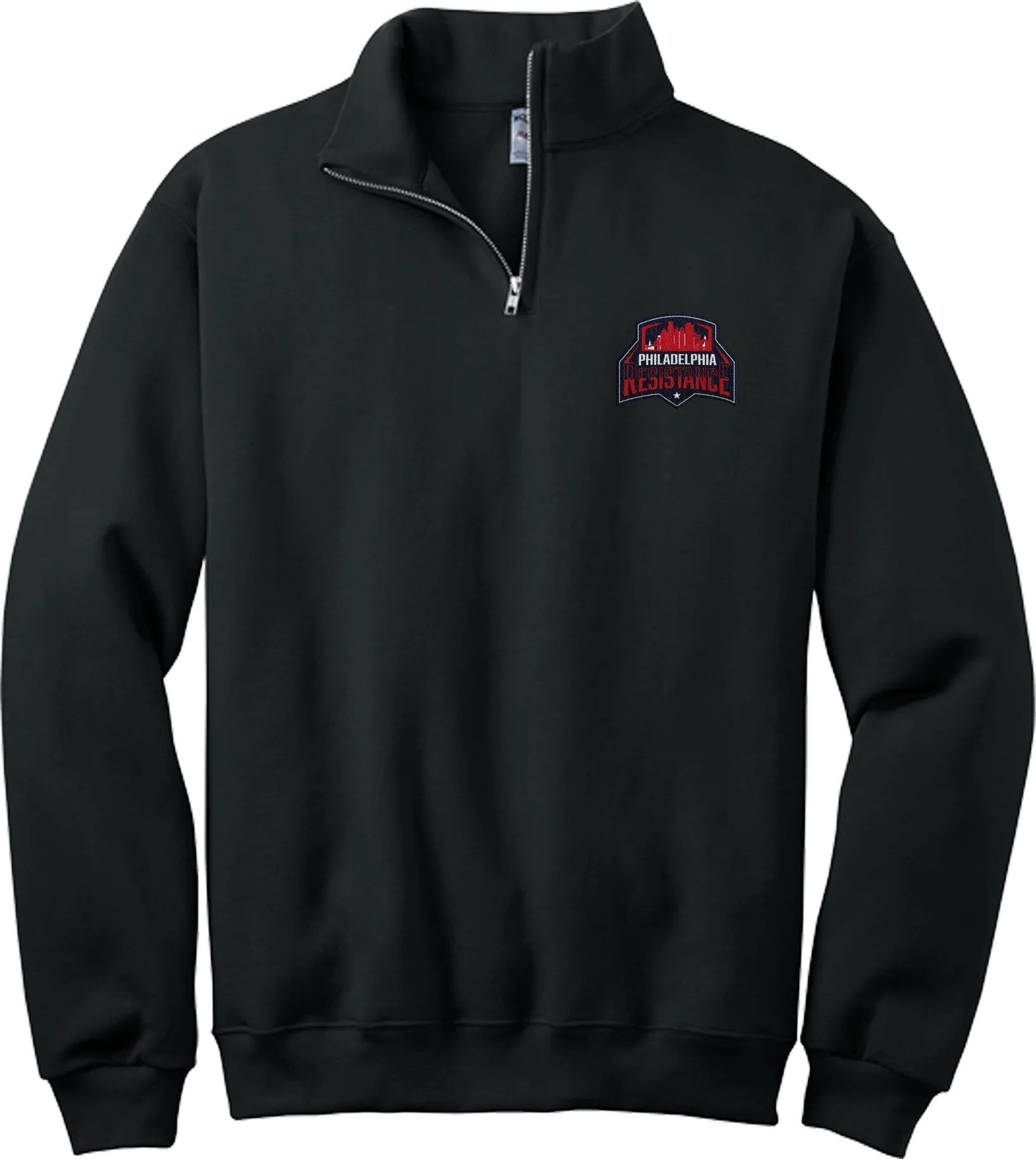 Philadelphia Resistance NuBlend 1/4-Zip Cadet Collar Sweatshirt