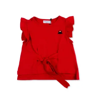 Ruffled Sleeves Top