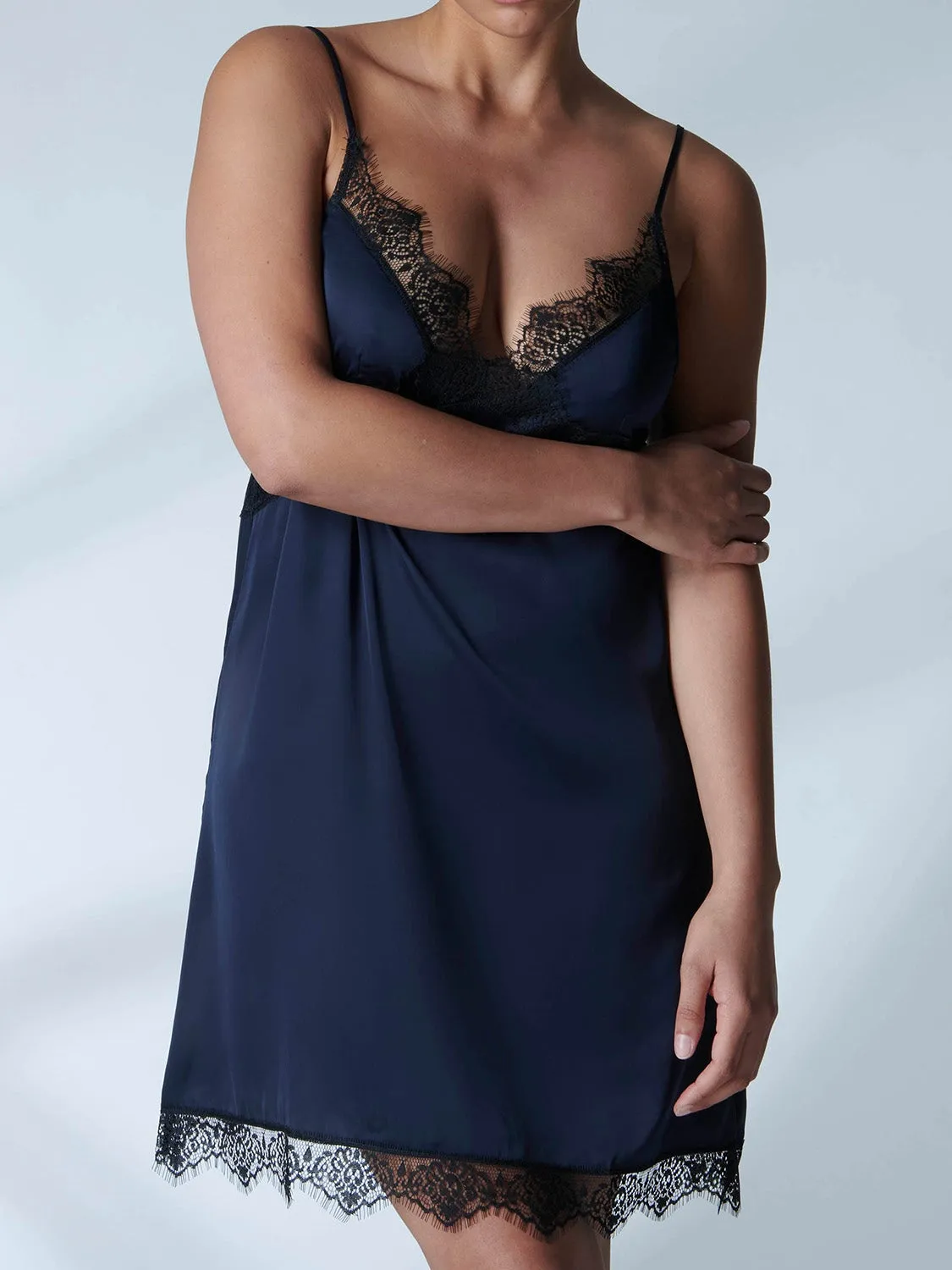 Satin Secrets Nightdress - Full Moon