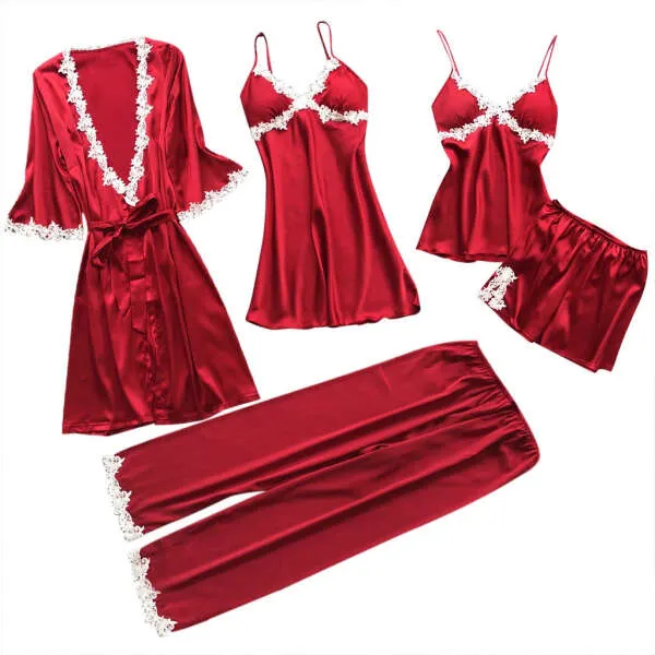 Simona - 5-pieces set attractive pajamas