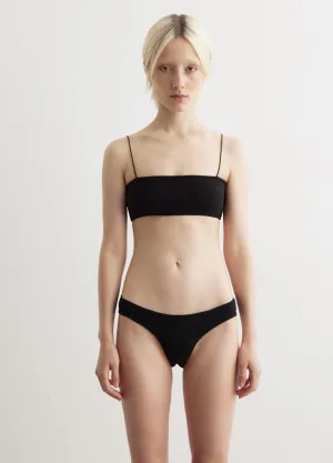Smocked Mini Bikini Bottoms