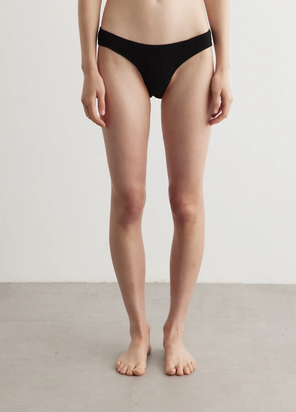 Smocked Mini Bikini Bottoms