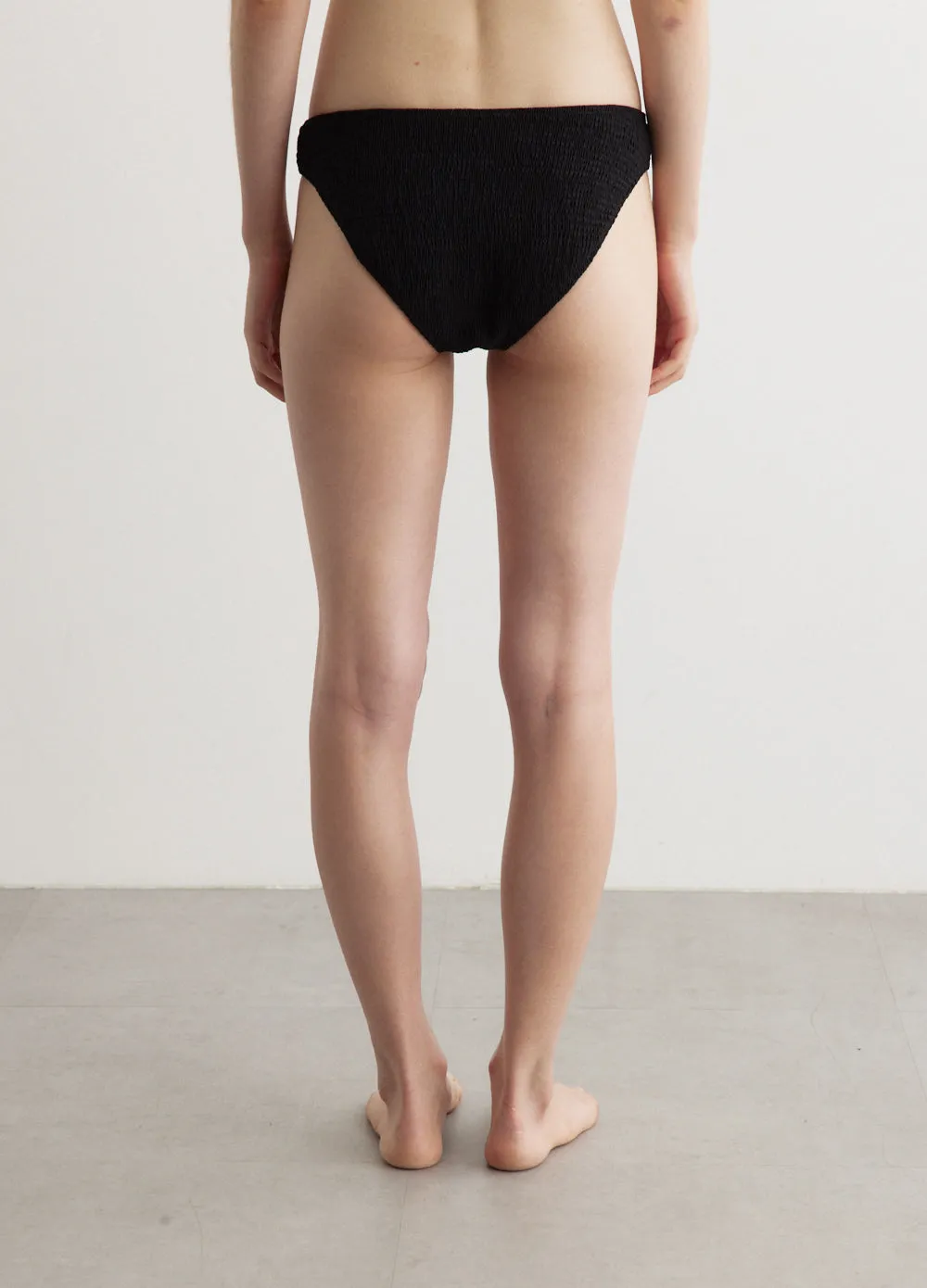 Smocked Mini Bikini Bottoms