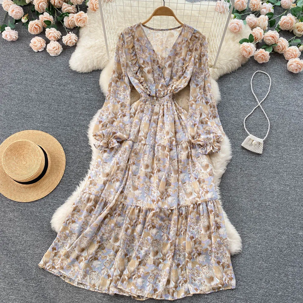 Soft Floral Dress