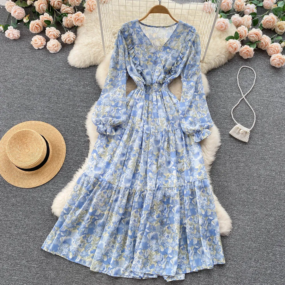 Soft Floral Dress